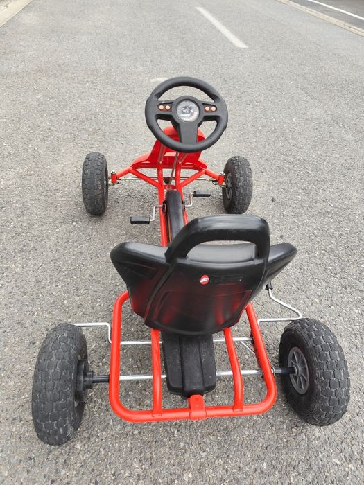 Kart cu pedale copii Ferbedo X-Racer, fabricat în Germania