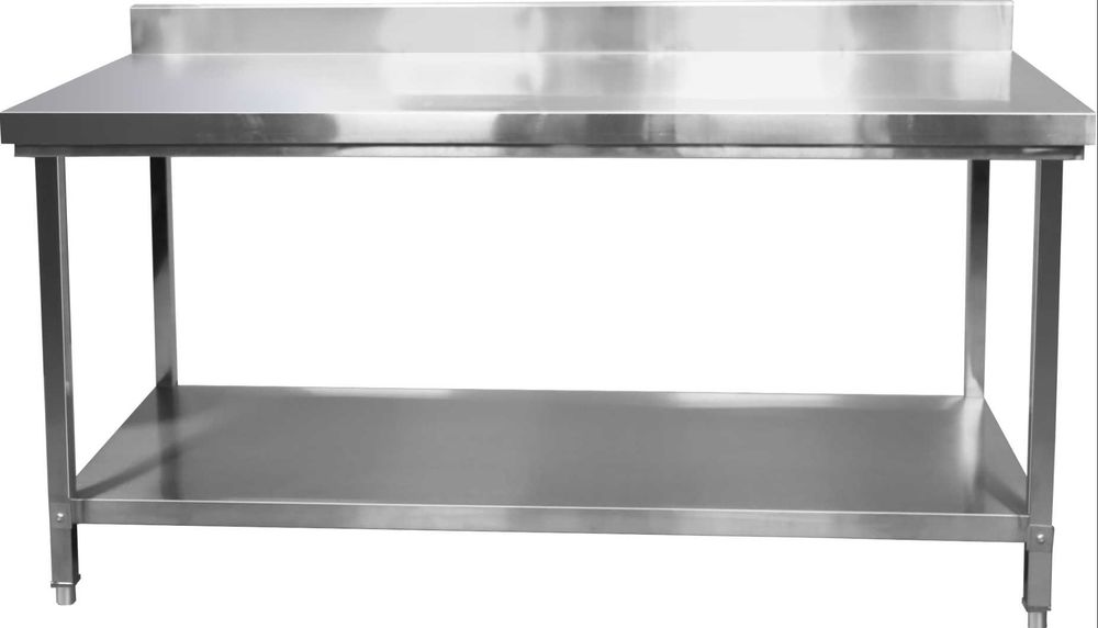 Mese inox,Masa inox cu polita,Masa tip dulap cu usi Transport Gratuit