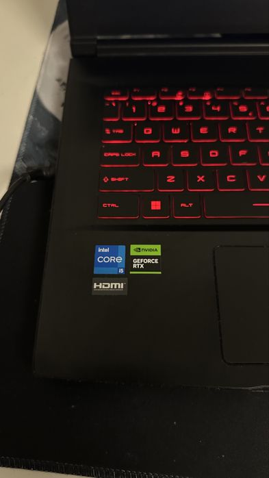Laptop Gaming MSI RTX3050