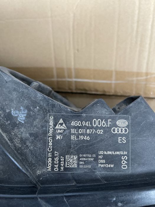 Audi A6 C7, faruri complete xenon led facelift, stanga si dreapta