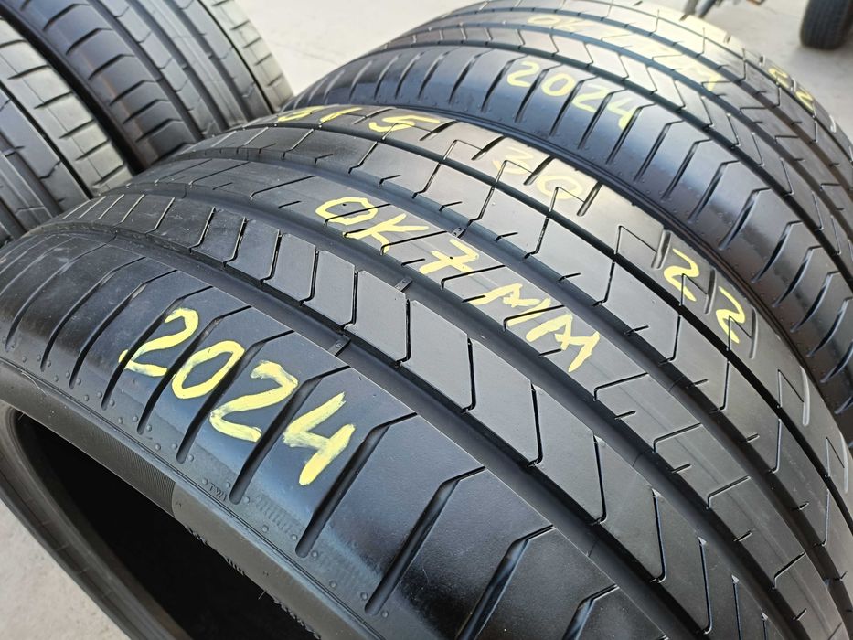Set 4 anvelope vara 275 35 22 cu 315 30 22 pirelli p zero pz4 dot 2024