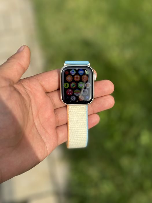 Apple watch 8 45mm starlight full box