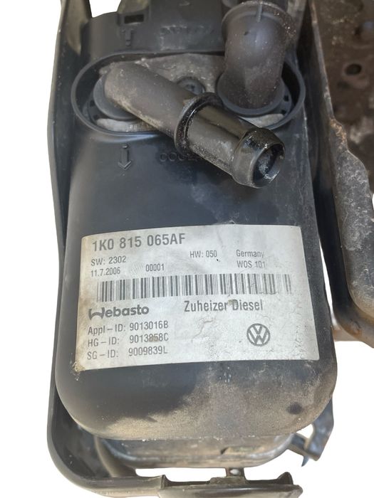 Webasto Volkswagen Touran 1T1, 1T2 2003 - 2010 1.9 Tdi Bxe 1K0815065Af
