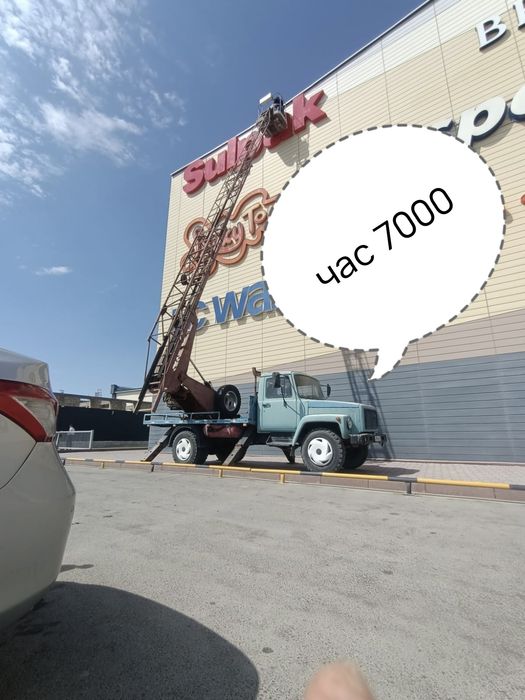 Услуга автовышки 24/7 7000 в час