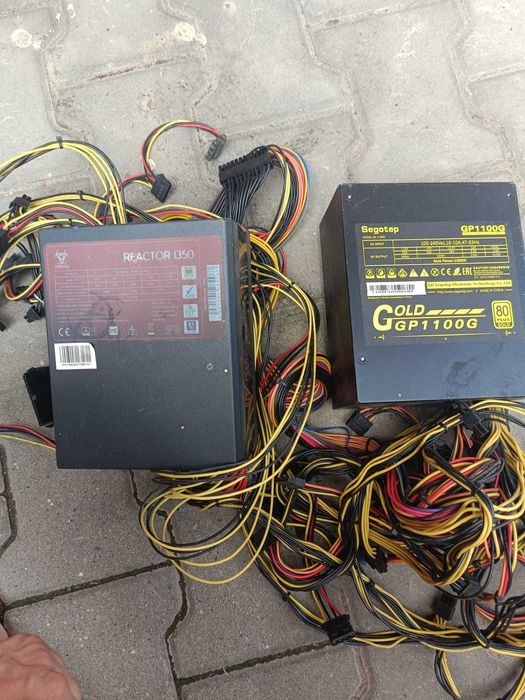 Set 2 surse PC funcționale – Segotep GP1100G 1000 W + Netway Reactor 1350