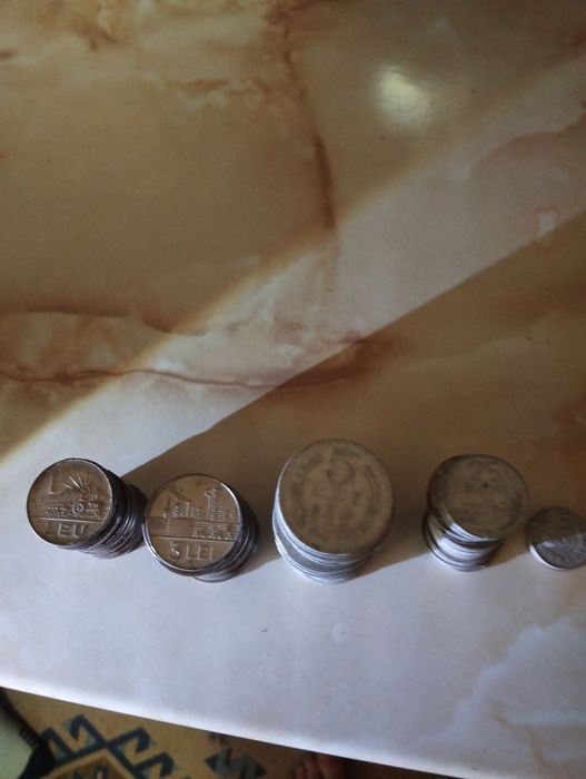 Monede colectie 120 bucati...