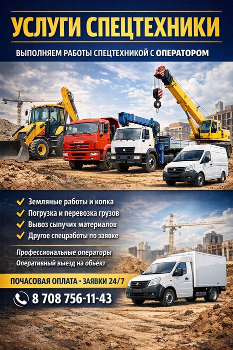 Услуги погрузчика Караганда