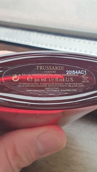 Apa de toaleta Trussardi Uomo The Red - Eau de toilette 50 ml