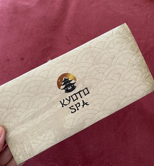Kyoto SPA - ға сертификат бар!