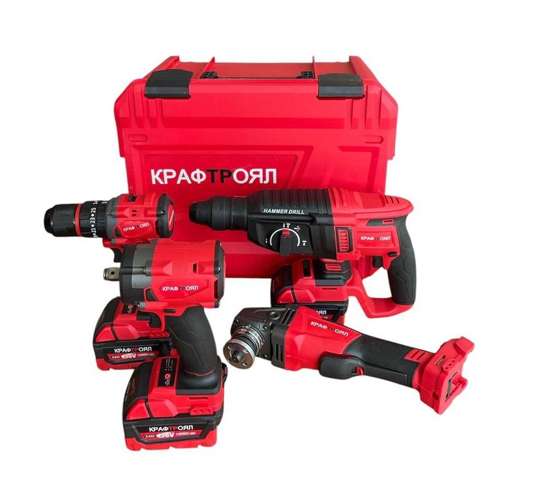 Акумулаторен к-т Перфоратор/Шлайф/Гайковерт/Винтоверт 36V 8,0AH KRAFТ