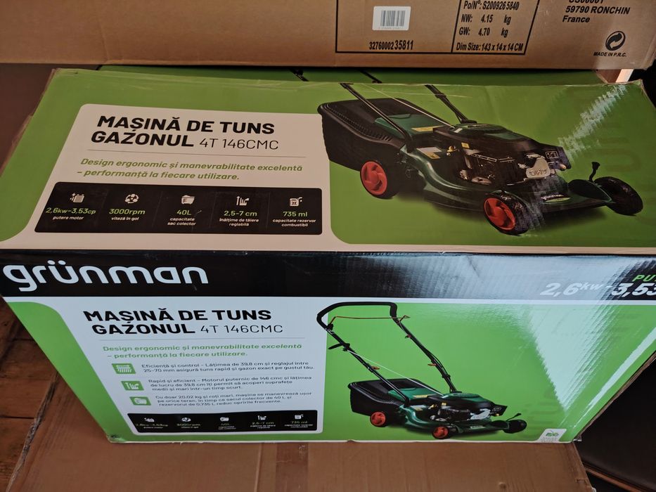 Vând mașina de tuns gazonul Grunman