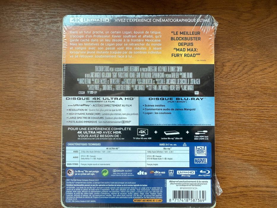 Logan 4k Steelbook