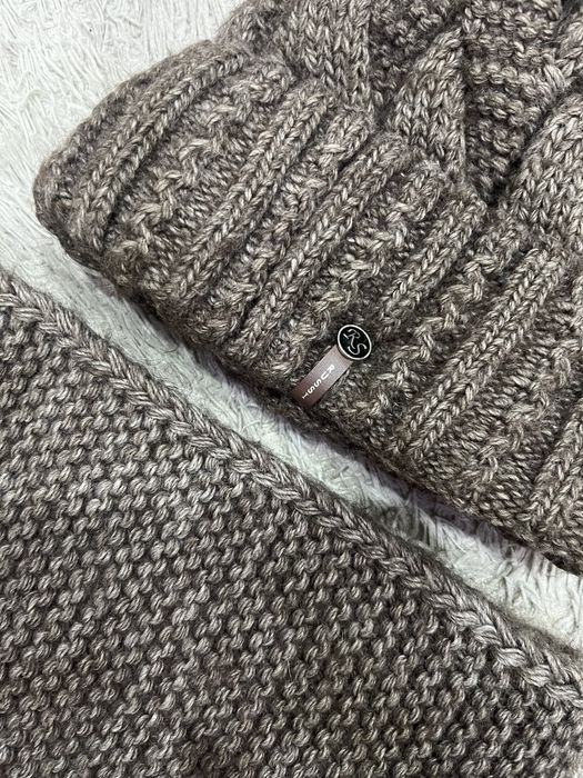 Шапка и снуд зима