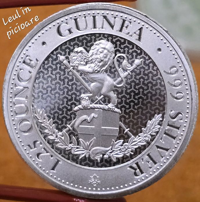 EIC Virtutile, Una si Leul, Cobra, Zeite monede lingou argint 999