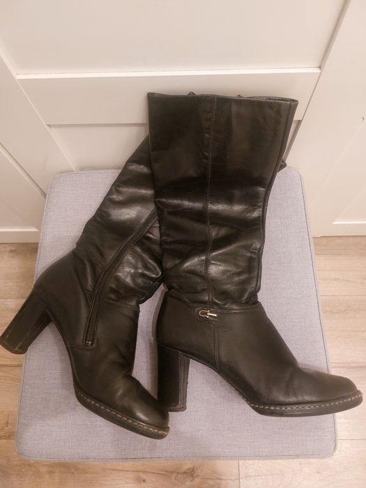 Cizme piele naturala, Gabor, marimea 39