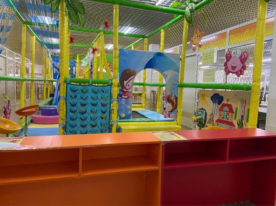 Лабиринт игровой бизнес !Батут