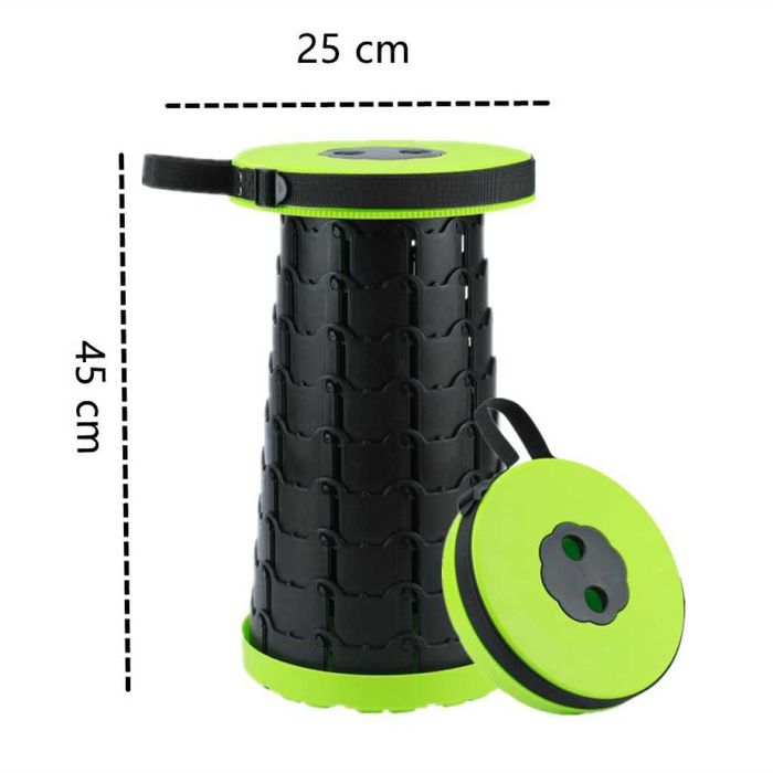 Преносим сгъваем телескопичен стол