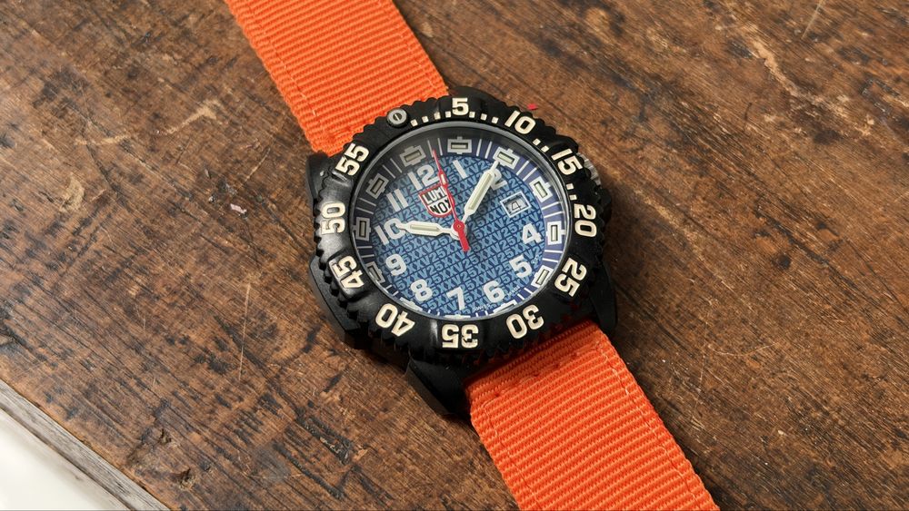 Luminox diver model aniversar original ceas