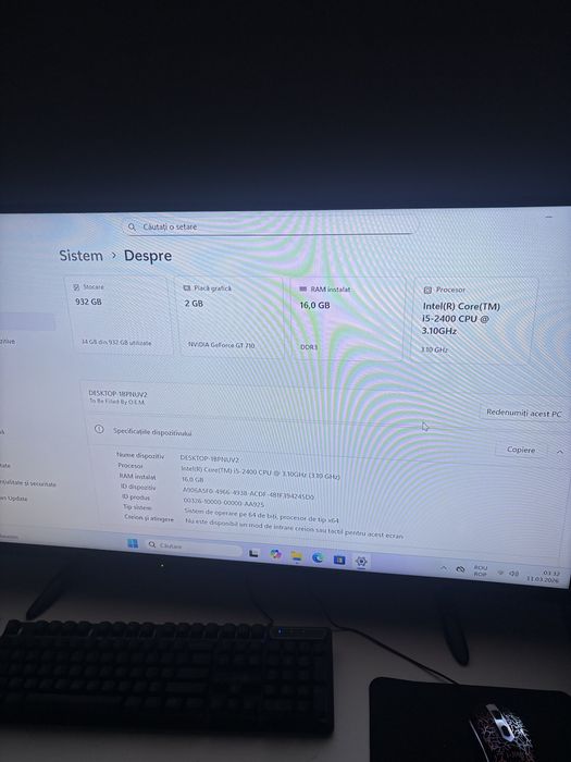 Unitate pc gaming windows 11 activat