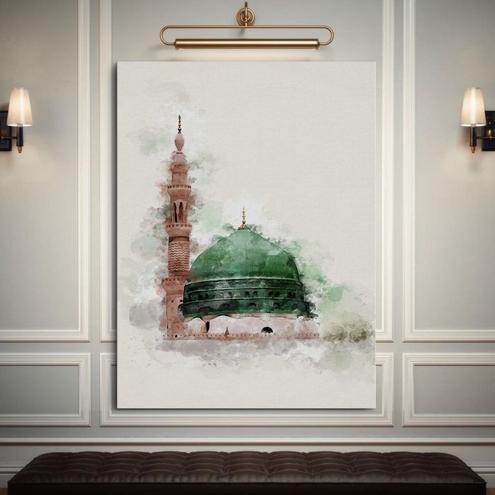 Kartinalar qõlda chizilgan Arab kalligrafiyasi Interyer kartinalari