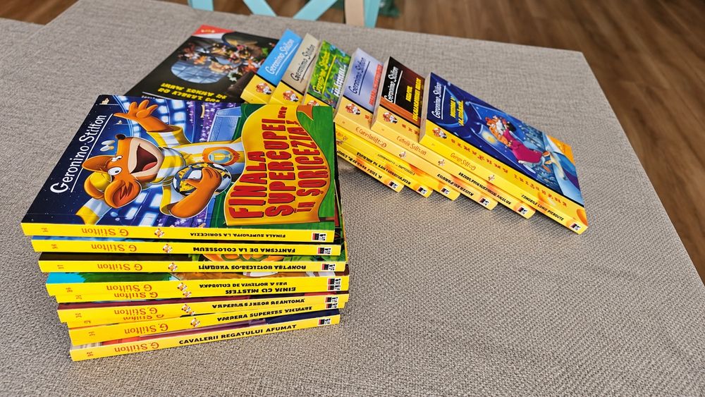 Colectie de 22 carti pentru copii, Geronimo Stilton