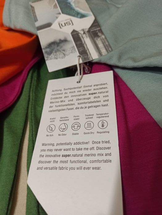 Super.Natura Icebreaker мерино вълна  Термо бельо