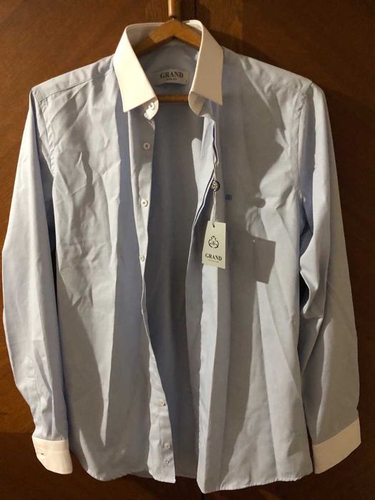 Стильная мужская рубашка GRAND размером L (50)
