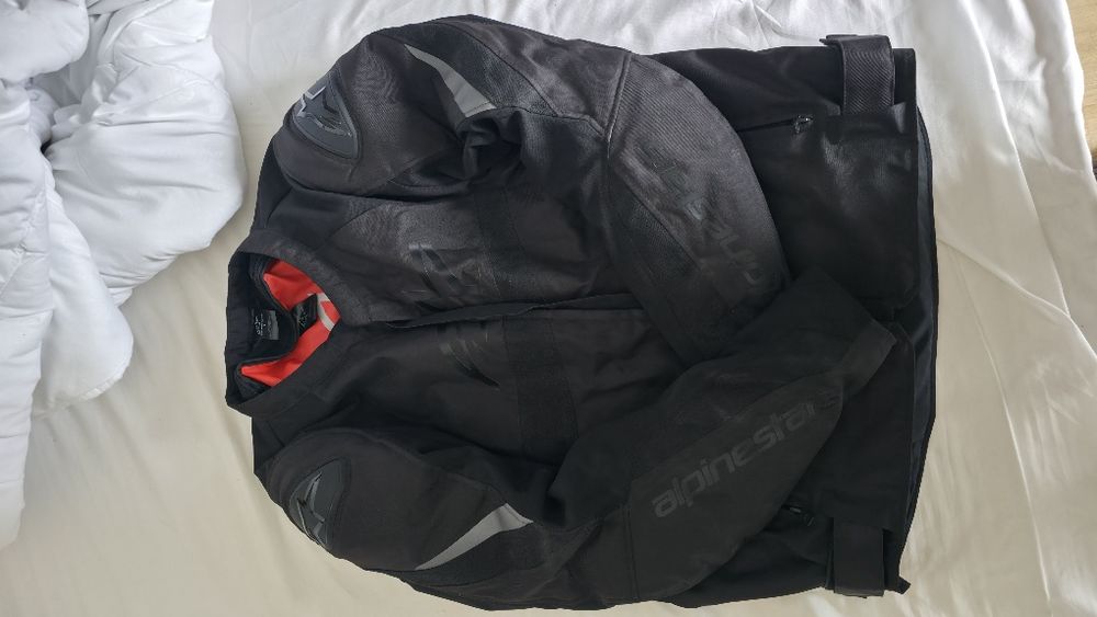 Cască modulară Strobe LS2 + Geaca textil AlpineStars