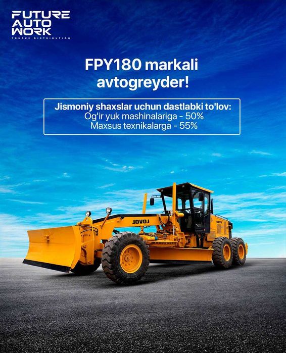 12 oygacha bo'lgan Halol Nasiya asosida LOVOL va FAW