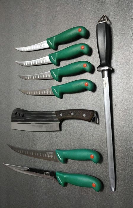 Set Cutite Macelarie 8 Piese Germany GREEN