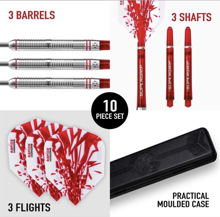 Продавам дартс Harrows Rapide 90% Tungsten – 26 g