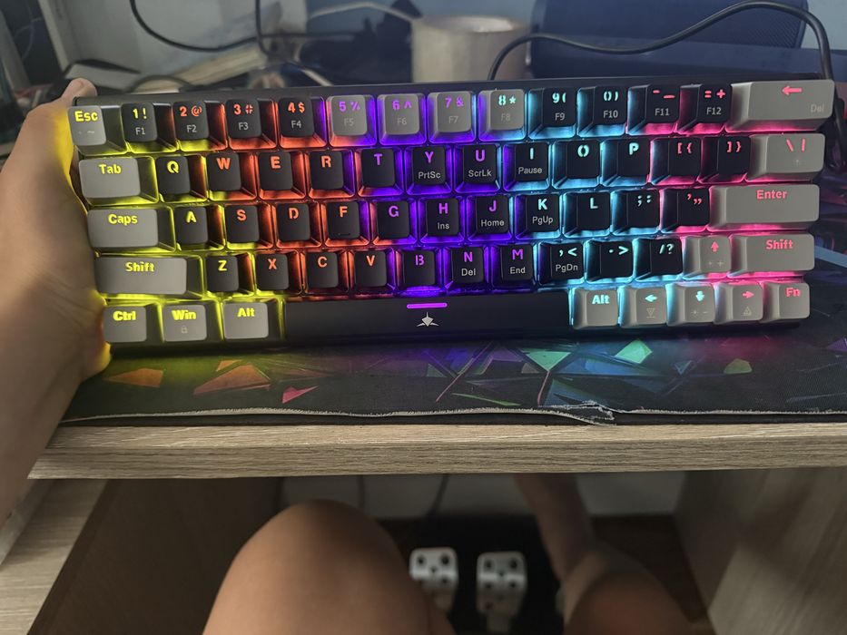 Гейминг клавиетура White Shark.