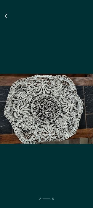 Fețe de masă - macrame/lasetă