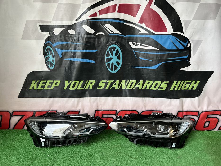 Bmw Seria 4 G22 G23 G26 Set Faruri Far Stanga-Dreapta Complet Led