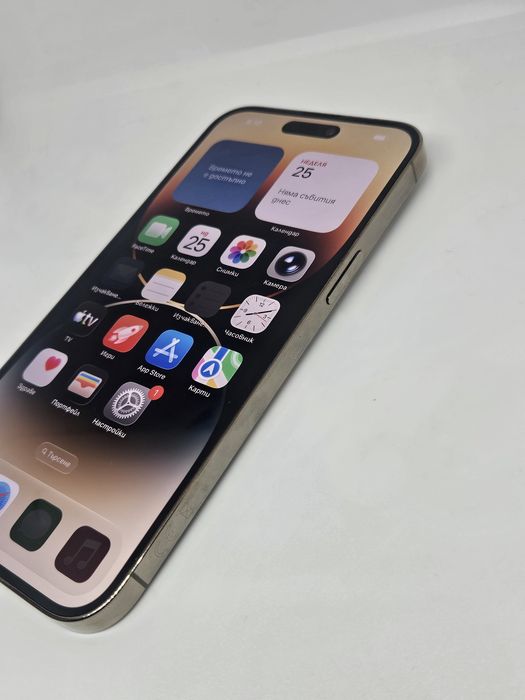iPhone 14 Pro Max 128GB White 100% + Нова Батерия