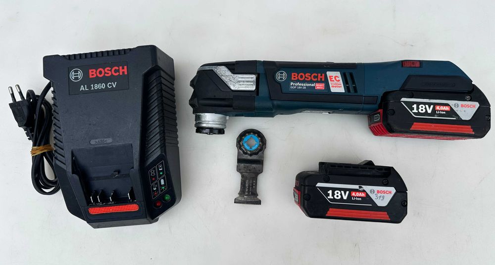 BOSCH GOP 18V-28 - Безчетков многофункционален инструмент 2x18V 4.0Ah