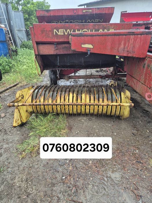 Pick-up   cama ax presa balotiera  New Holand   376   original   complet