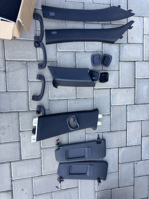Plafon M negru Bmw E91 320d 330d complet cu accesorii negre