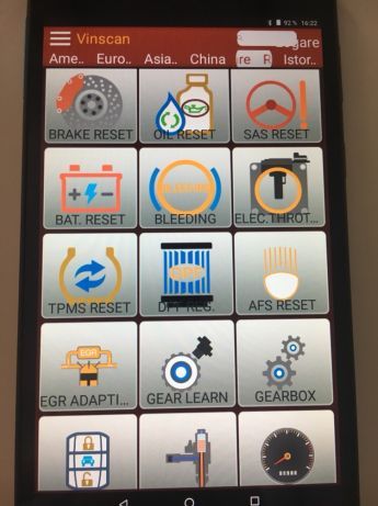 Kit Interfata Auto Launch Easydiag 2025 Dbscar Rosu + Tableta 10.1"