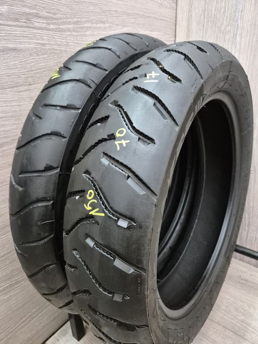 Set anvelope moto 110 80 19 cu 150 70 17 Michelin Anakee