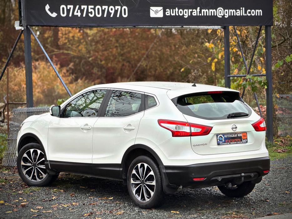 Nissan Qashqai / 1,5Dci / 2017 / Led / Alb perlat