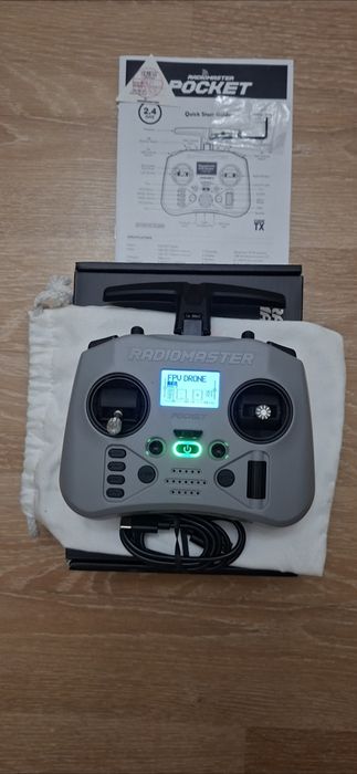 radiomaster pocket crush elrs 2.4 ггц