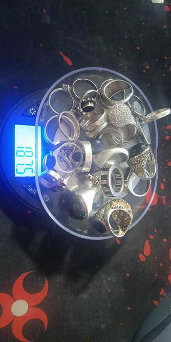 Lot inele argint 925 – 187.5 grame