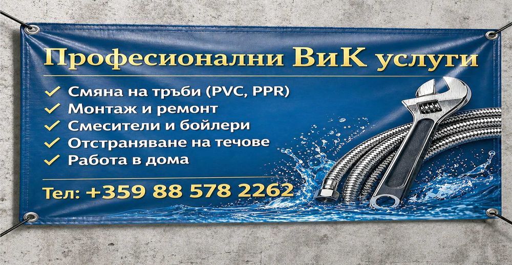 РЕКЛАМНИ ТАБЕЛИ И ВИНИЛ