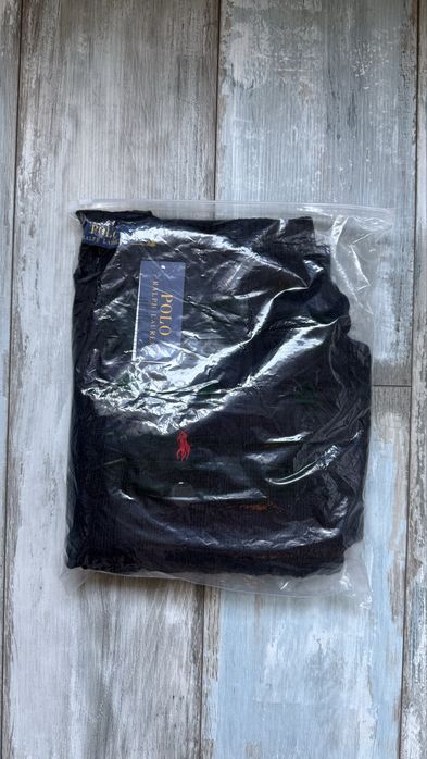 Тъмно син пуловер polo ralph lauren