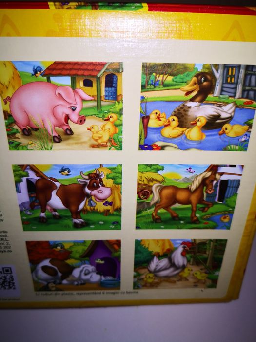 Iepuraș /cuburi puzzle /plastilina copii