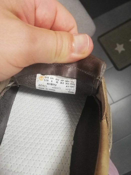 Papuci piele gri Timberland 42