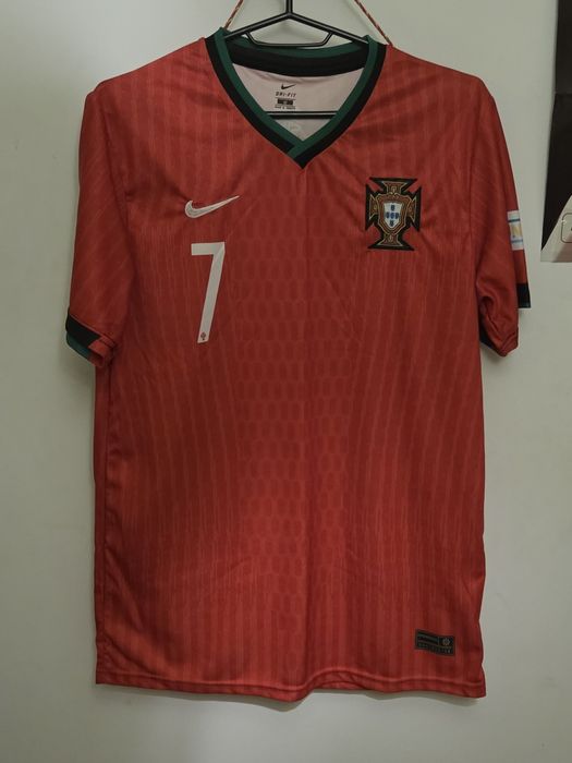 Tricou de fotbal Ronaldo Portugalia