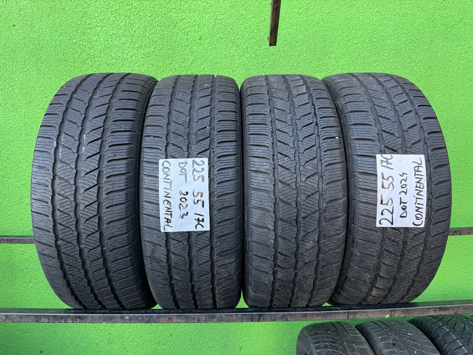 225/55/17C M+S CONTINENTAL VanContactWinter DOT 2023/2024 Profil 7mm