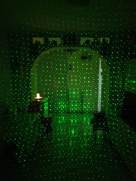 Laser pointer verde